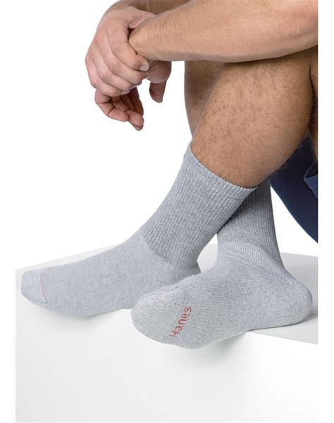 haynes socks|hanes socks for men grey.